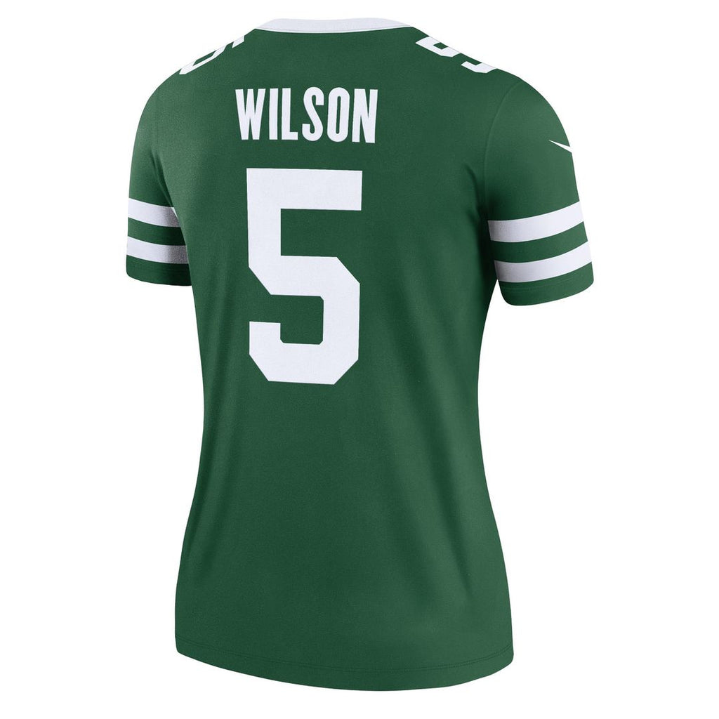 Garrett Wilson New York Jets Nike Women's Legend Player Performance Top - Legacy Green NFL Fan Gear Popular Style