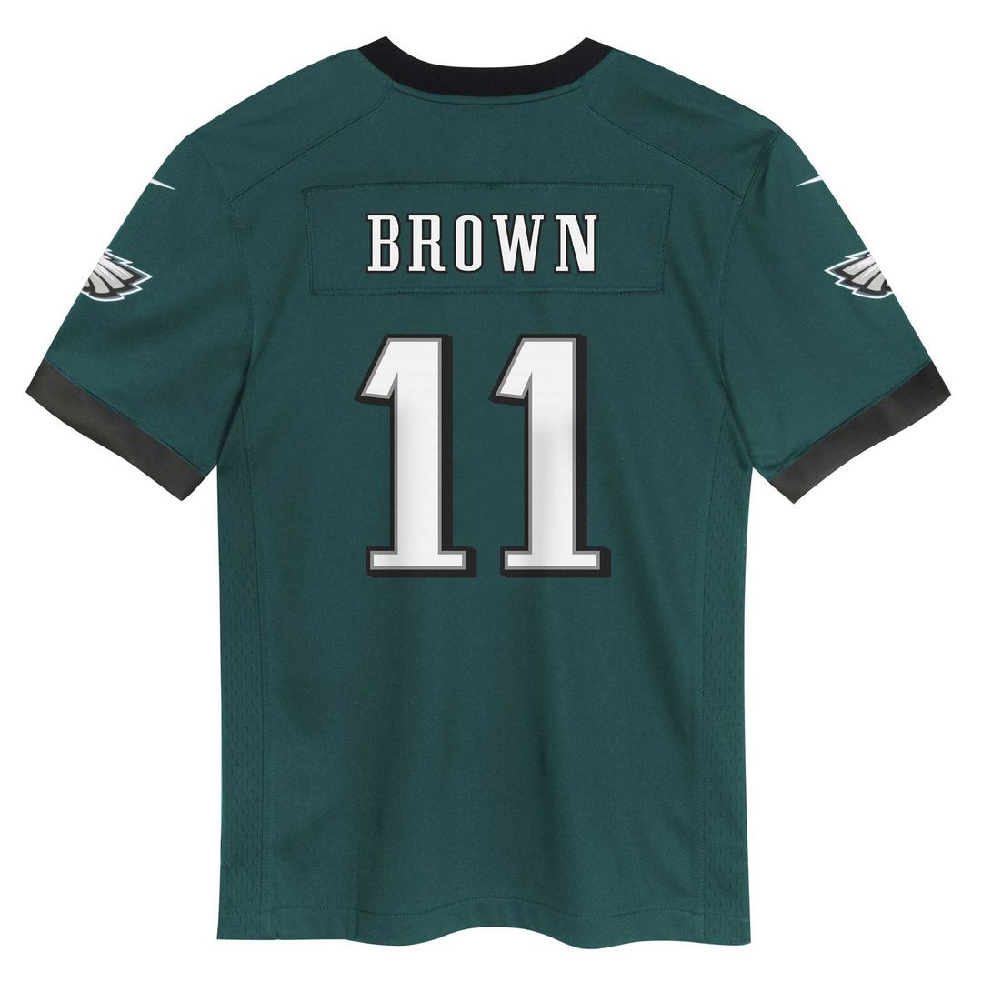 A.J. Brown Philadelphia Eagles Nike Infant Team Player Game Jersey - Green Official NFL Team Apparel Football Fan Gear