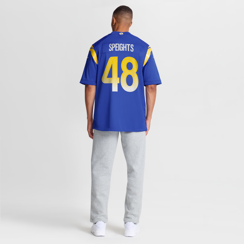 Omar Speights Los Angeles Rams Nike Game Jersey - Royal Official NFL Team Apparel Football Fan Gear