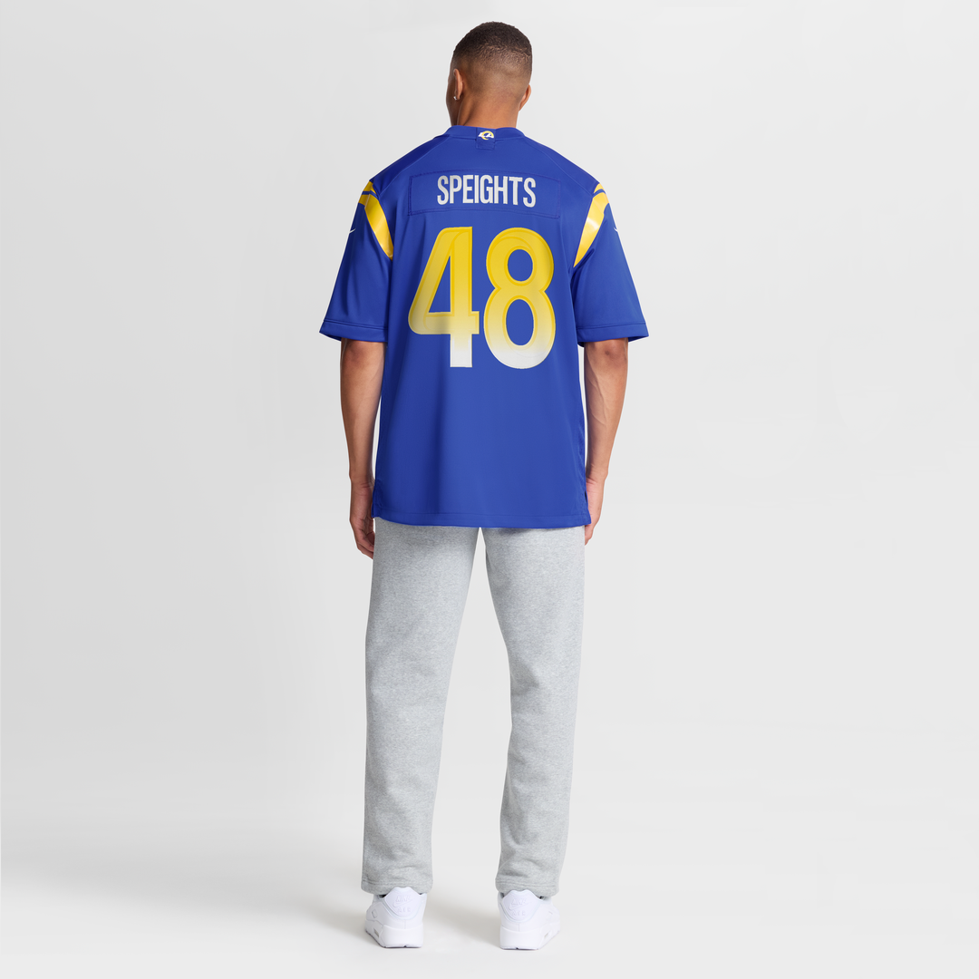 Omar Speights Los Angeles Rams Nike Game Jersey - Royal Official NFL Team Apparel Football Fan Gear