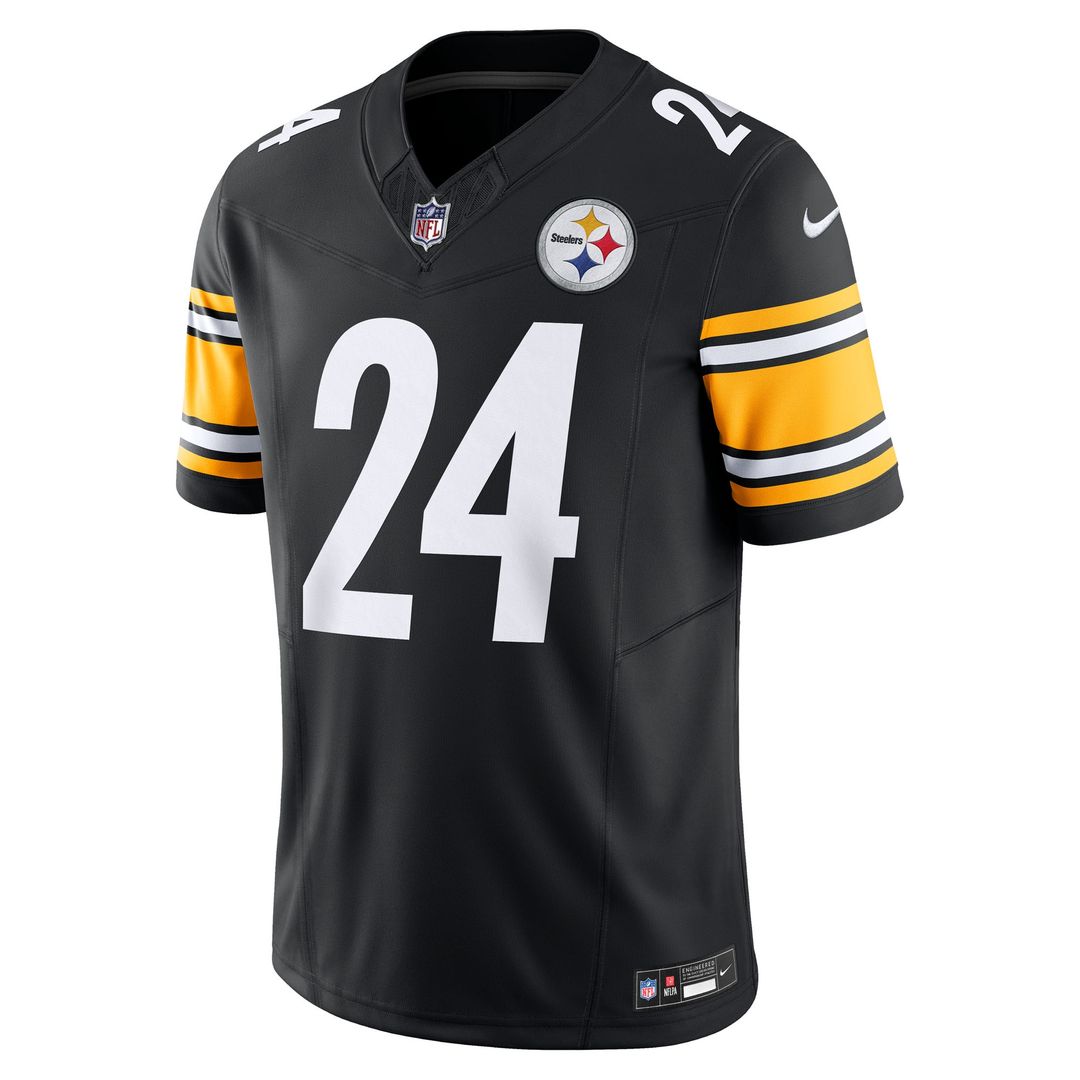 Joey Porter Jr. Pittsburgh Steelers Nike Alternate 1933 Throwback Vapor F.U.S.E. Limited Jersey - Gold Official NFL Team Apparel Football Fan Gear