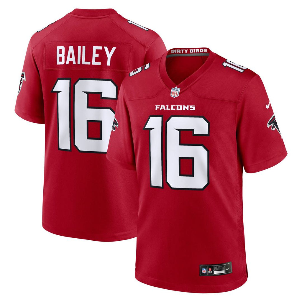 Jake Bailey Atlanta Falcons Nike Team Game Jersey - Red Official NFL Team Apparel Football Fan Gear