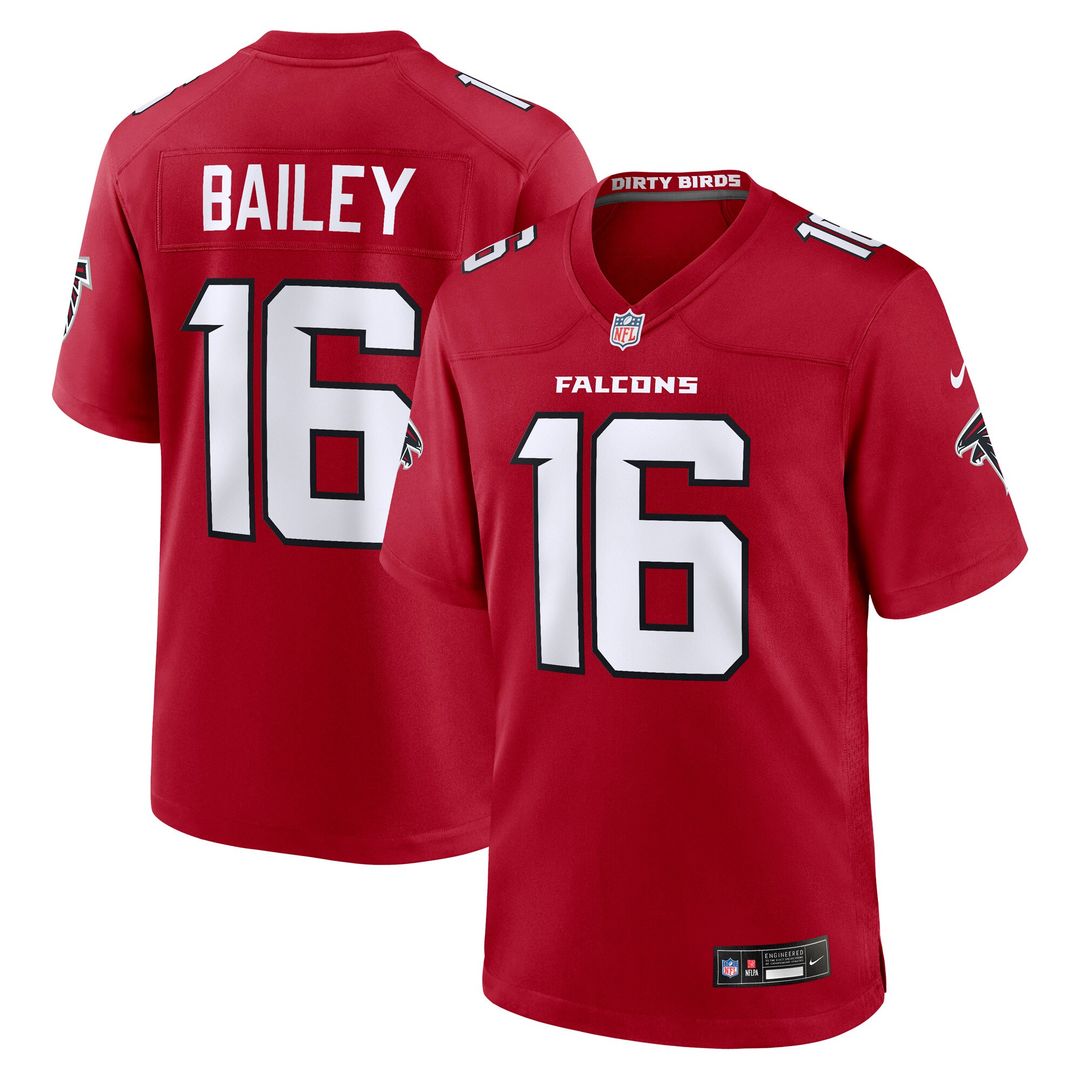 Jake Bailey Atlanta Falcons Nike Team Game Jersey - Red Official NFL Team Apparel Football Fan Gear