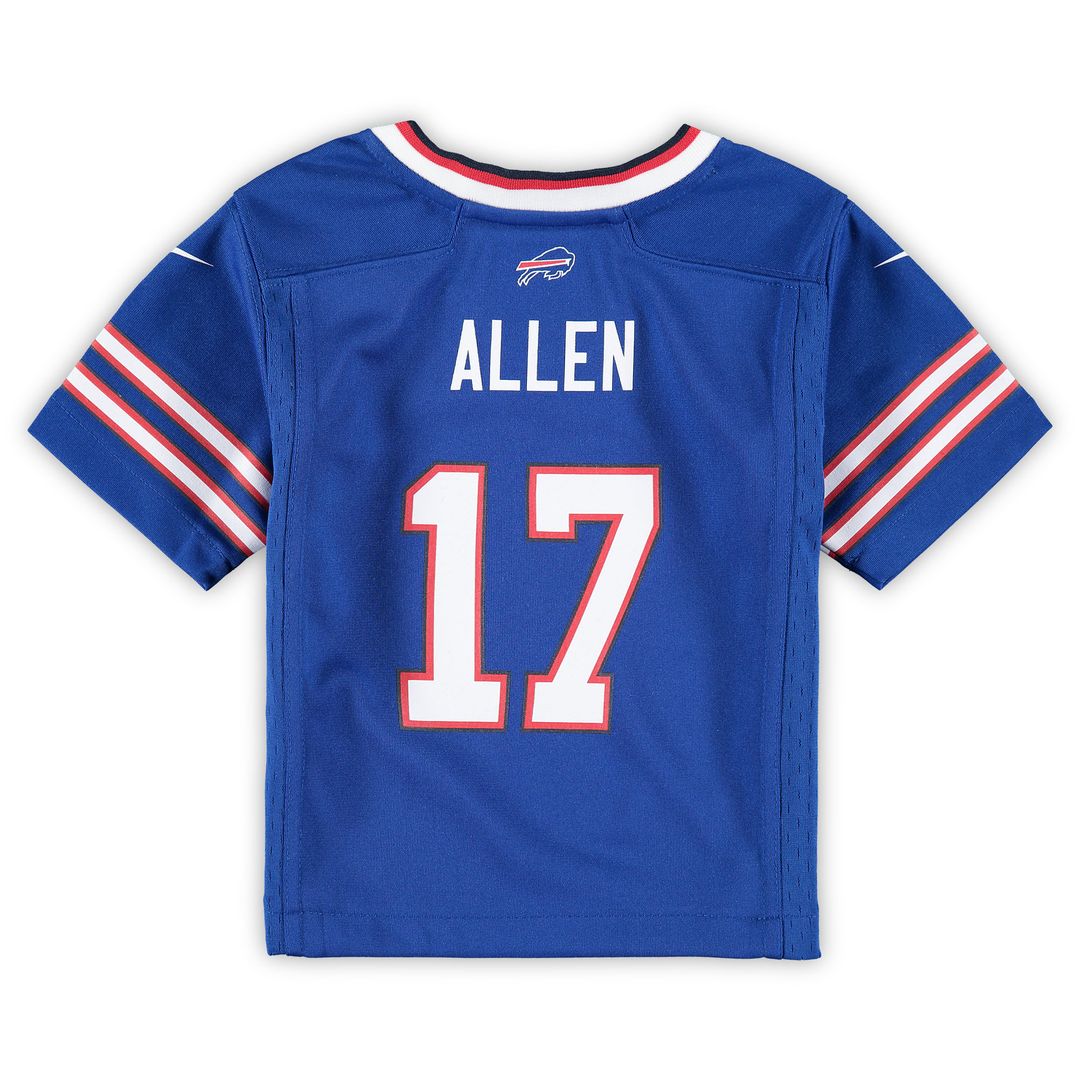 Josh Allen Buffalo Bills Nike Infant Team Player Game Jersey - Royal Official NFL Team Apparel Football Fan Gear