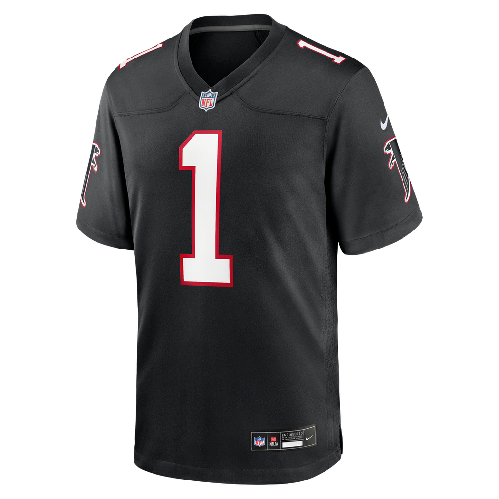 Tua Tagovailoa Atlanta Falcons Nike Alternate Game Jersey - Black Official NFL Team Apparel Football Fan Gear