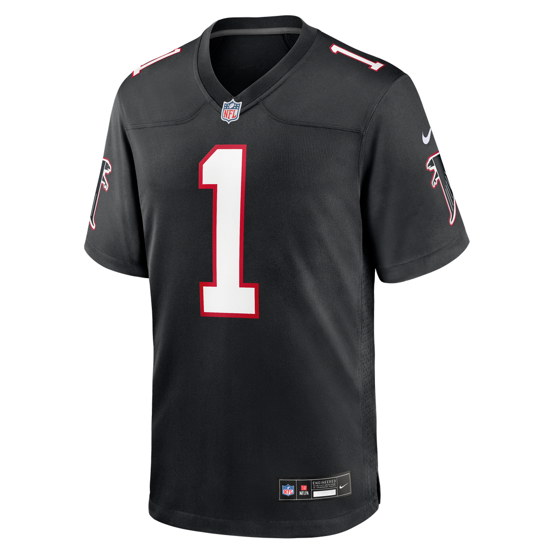 Tua Tagovailoa Atlanta Falcons Nike Alternate Game Jersey - Black Official NFL Team Apparel Football Fan Gear
