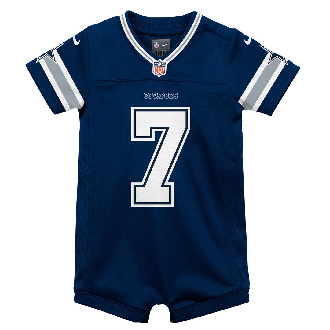 Trevon Diggs Dallas Cowboys Nike Infant Game Romper Jersey - Navy Official NFL Team Apparel Football Fan Gear