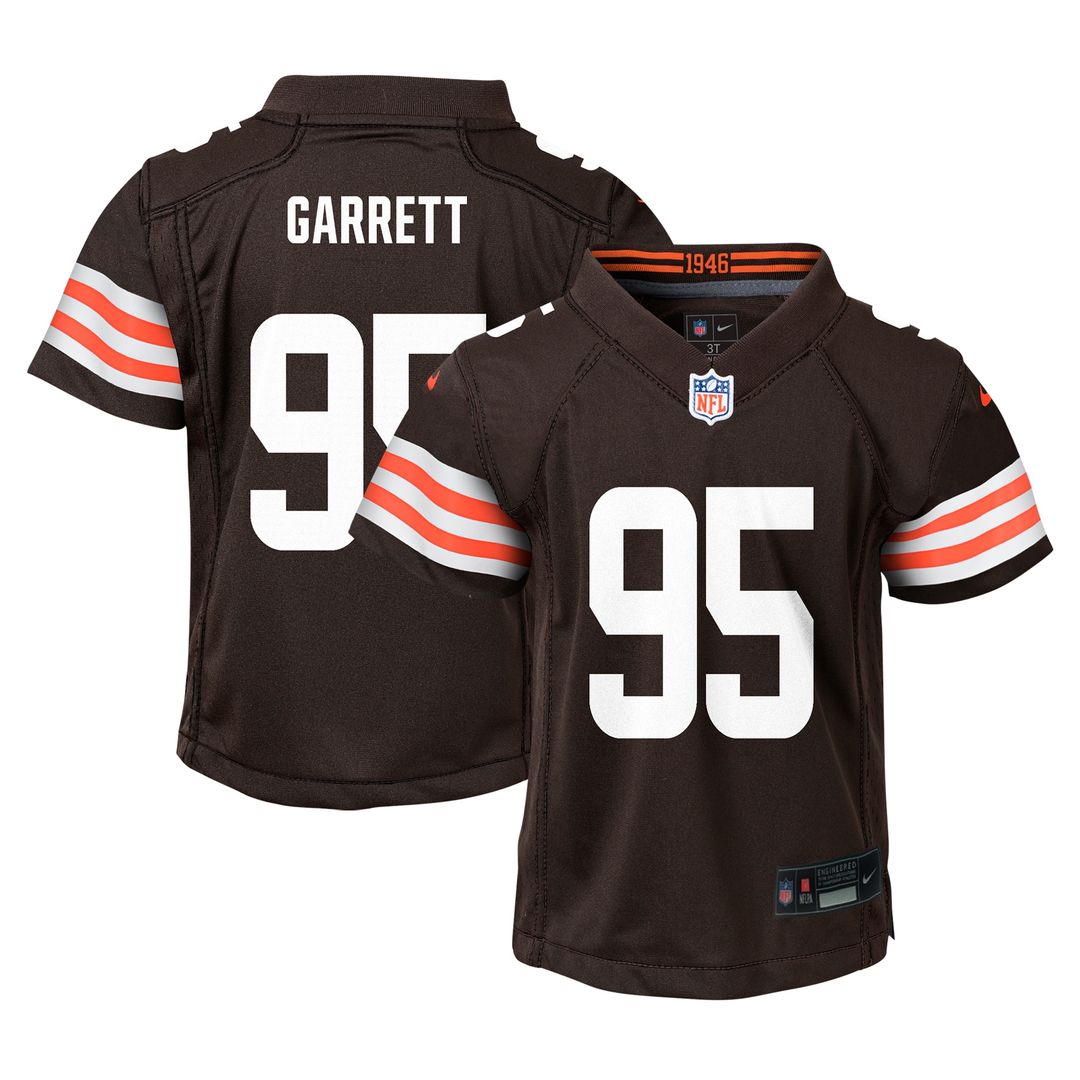 Myles Garrett Cleveland Browns Nike Toddler Game Jersey - Brown Official NFL Team Apparel Football Fan Gear