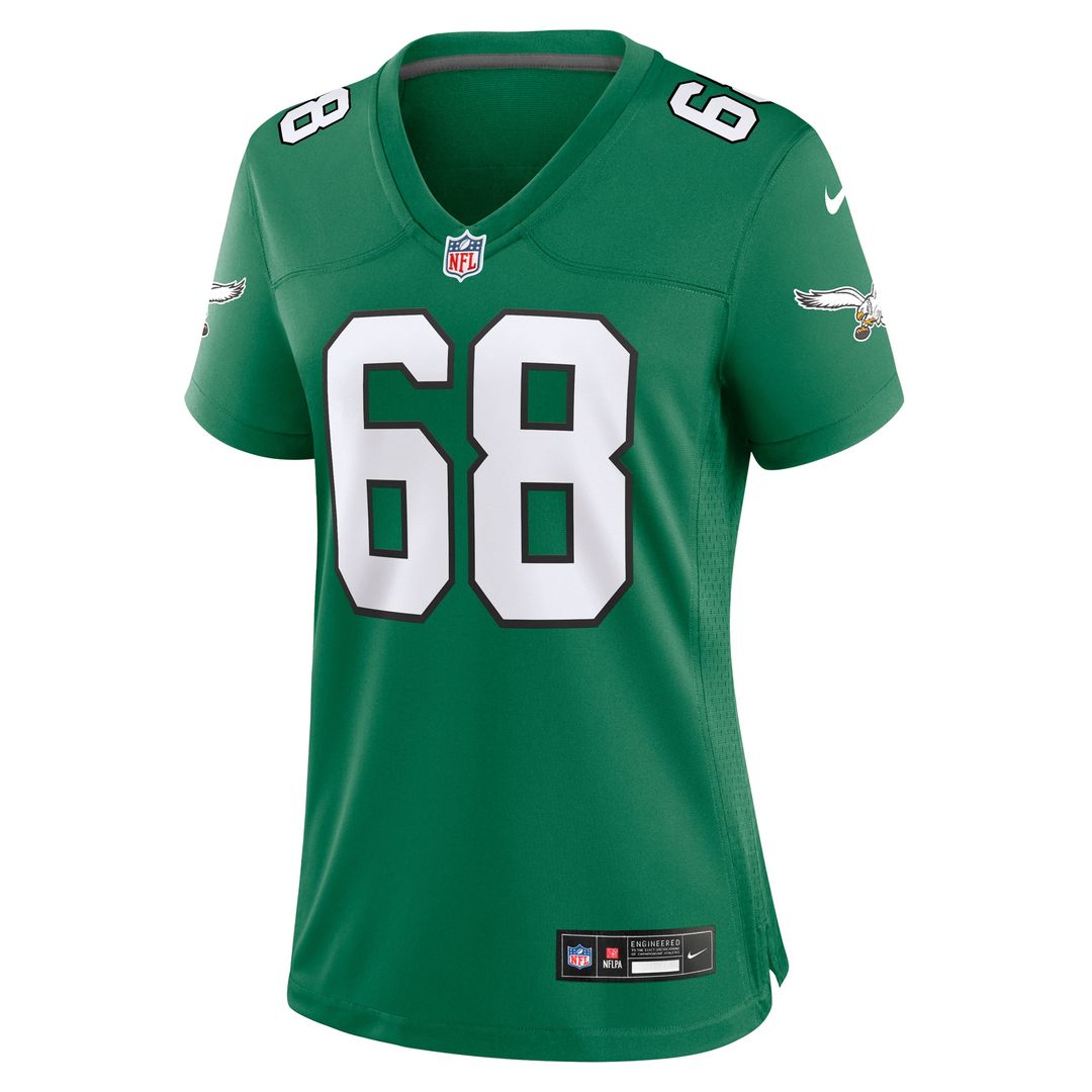Jordan Mailata Philadelphia Eagles Nike Women's Team Game Jersey - Midnight Green Official NFL Team Apparel Football Fan Gear