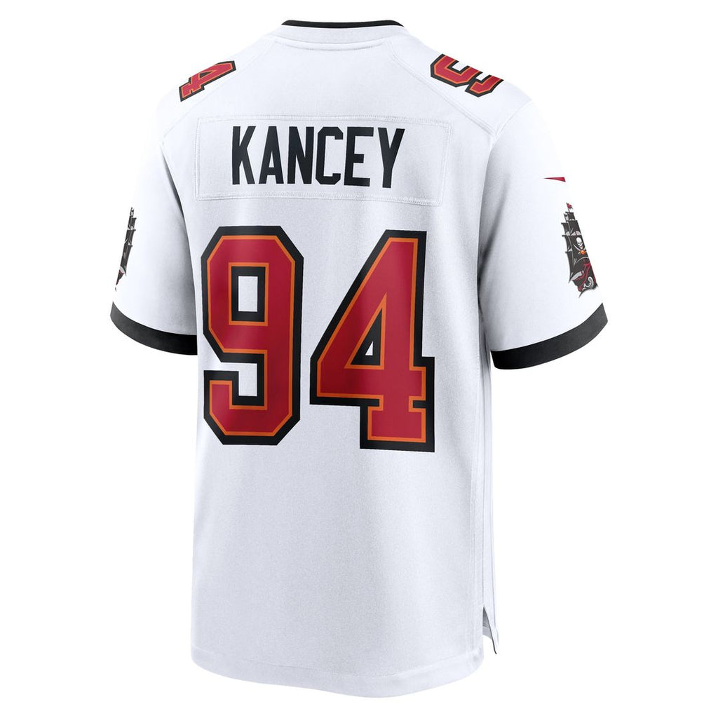 Calijah Kancey Tampa Bay Buccaneers Nike Alternate Game Jersey - Orange Official NFL Team Apparel Football Fan Gear