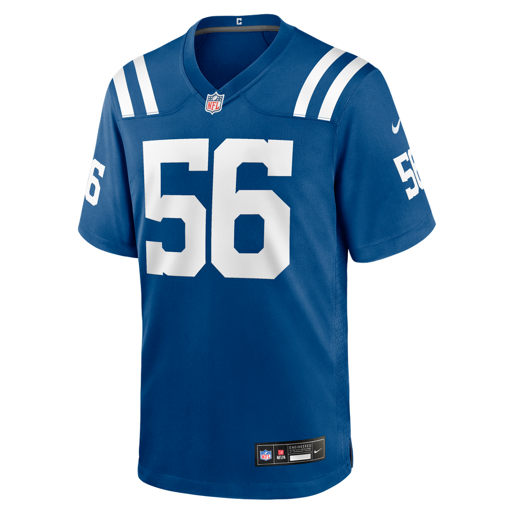 Quenton Nelson Indianapolis Colts Nike Game Player Jersey - Royal Official NFL Team Apparel Football Fan Gear
