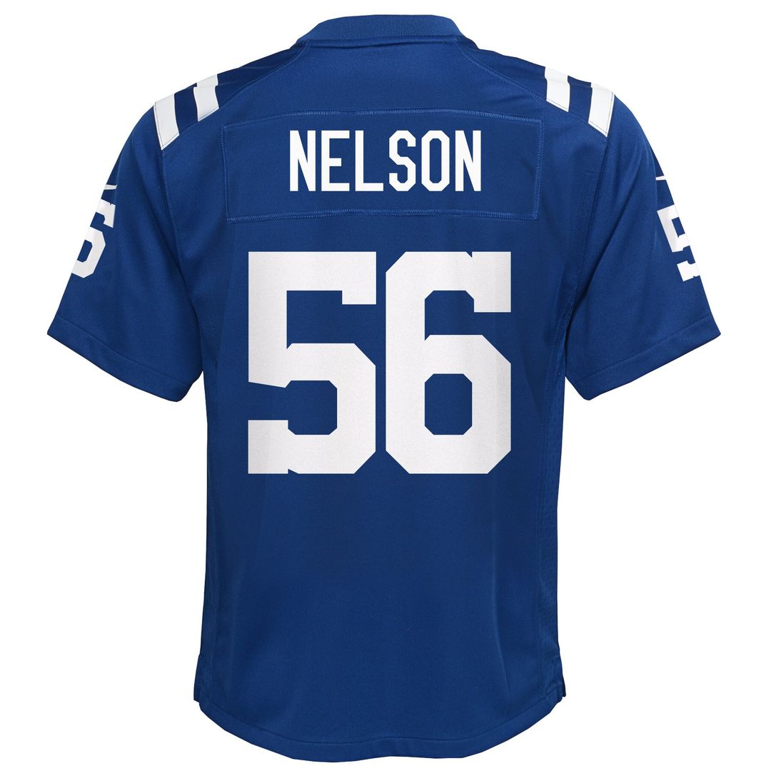 Quenton Nelson Indianapolis Colts Nike Youth Game Jersey - Royal Official NFL Team Apparel Football Fan Gear