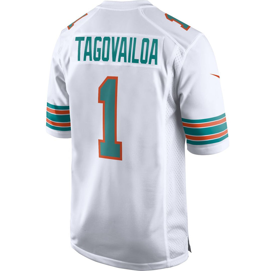 Tua Tagovailoa Miami Dolphins Nike 2nd Alternate Game Jersey - White Official NFL Team Apparel Football Fan Gear