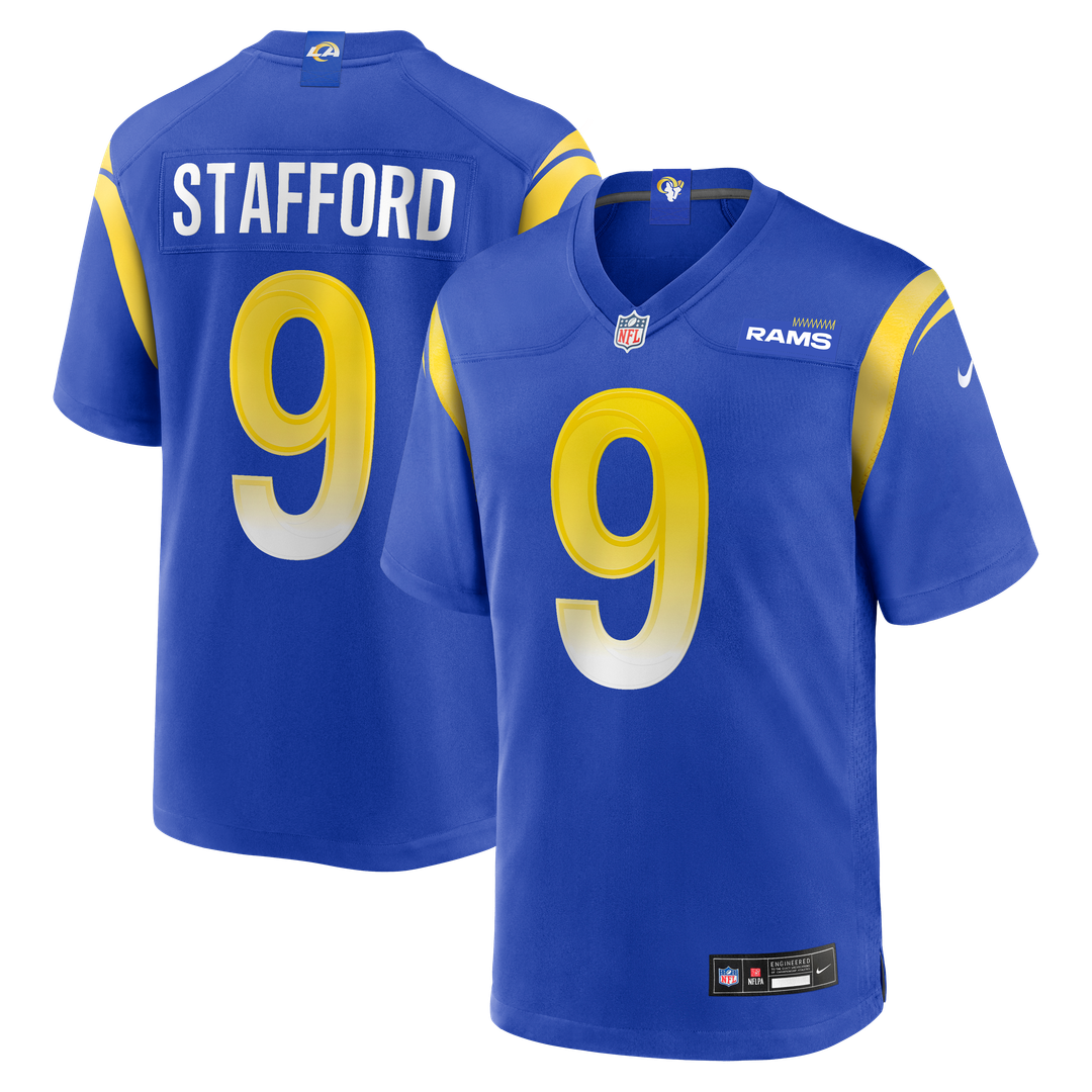 Matthew Stafford Los Angeles Rams Nike Player Game Jersey - Royal Official NFL Team Apparel Football Fan Gear
