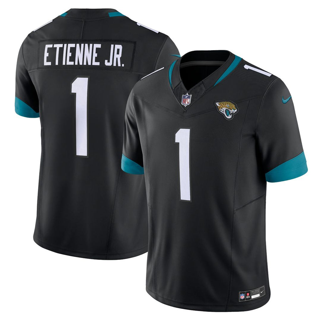Travis Etienne Jacksonville Jaguars Nike Vapor F.U.S.E. Limited Jersey - Black Official NFL Team Apparel Football Fan Gear
