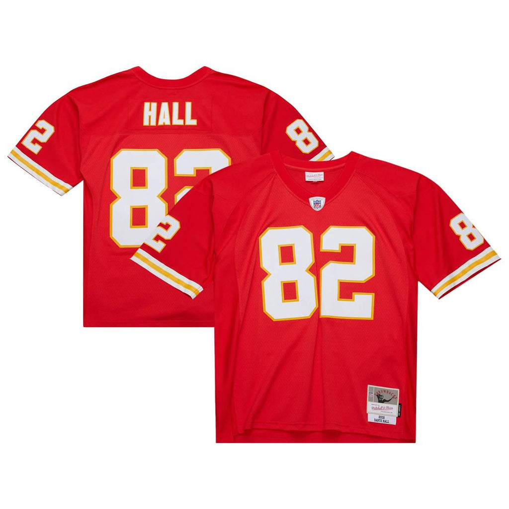 Dante Hall Kansas City Chiefs Mitchell & Ness 2002 Legacy Replica Jersey - Red Official NFL Team Apparel Football Fan Gear
