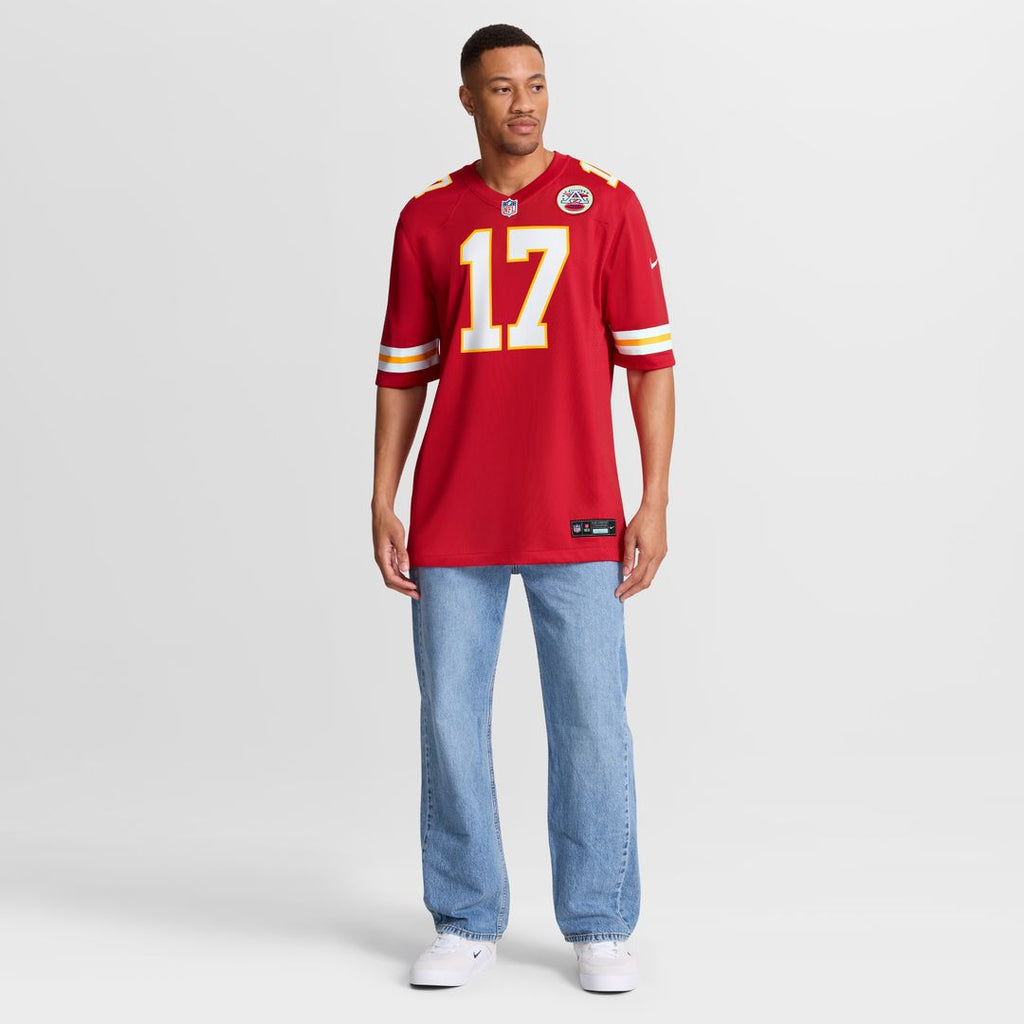 Richie James Kansas City Chiefs Nike Game Jersey - Red Official NFL Team Apparel Football Fan Gear