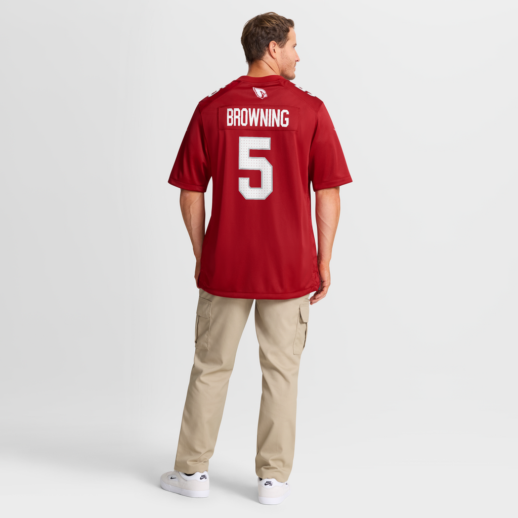 Baron Browning Arizona Cardinals Nike Team Game Jersey - Cardinal Official NFL Team Apparel Football Fan Gear
