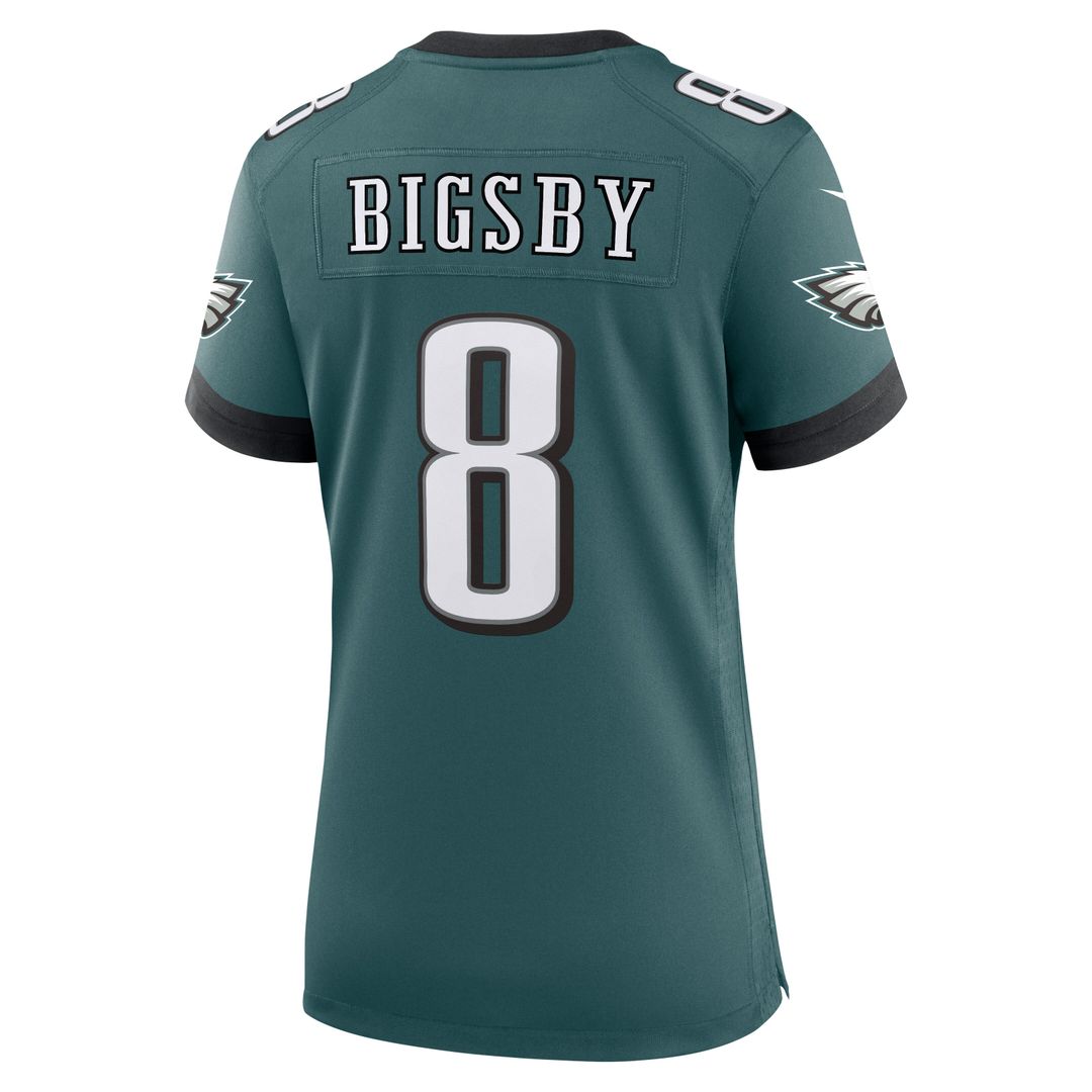 Tank Bigsby Philadelphia Eagles Nike Women's Team Game Jersey - Midnight Green Official NFL Team Apparel Football Fan Gear