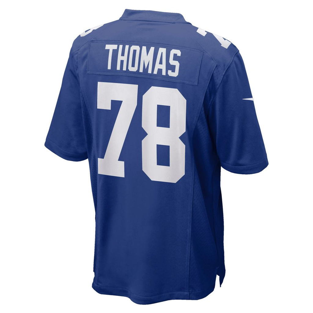 Andrew Thomas New York Giants Nike Player Game Jersey - Royal Official NFL Team Apparel Football Fan Gear