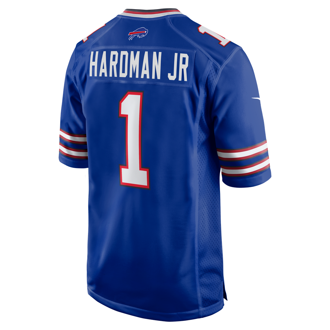 Mecole Hardman Buffalo Bills Nike Team Game Jersey - Royal Official NFL Team Apparel Football Fan Gear