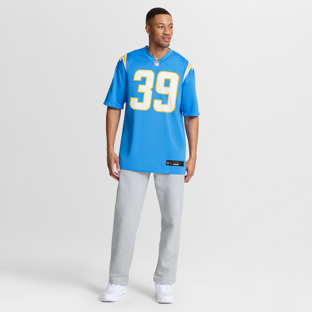 Eric Rogers Los Angeles Chargers Nike Team Game Jersey - Powder Blue Official NFL Team Apparel Football Fan Gear