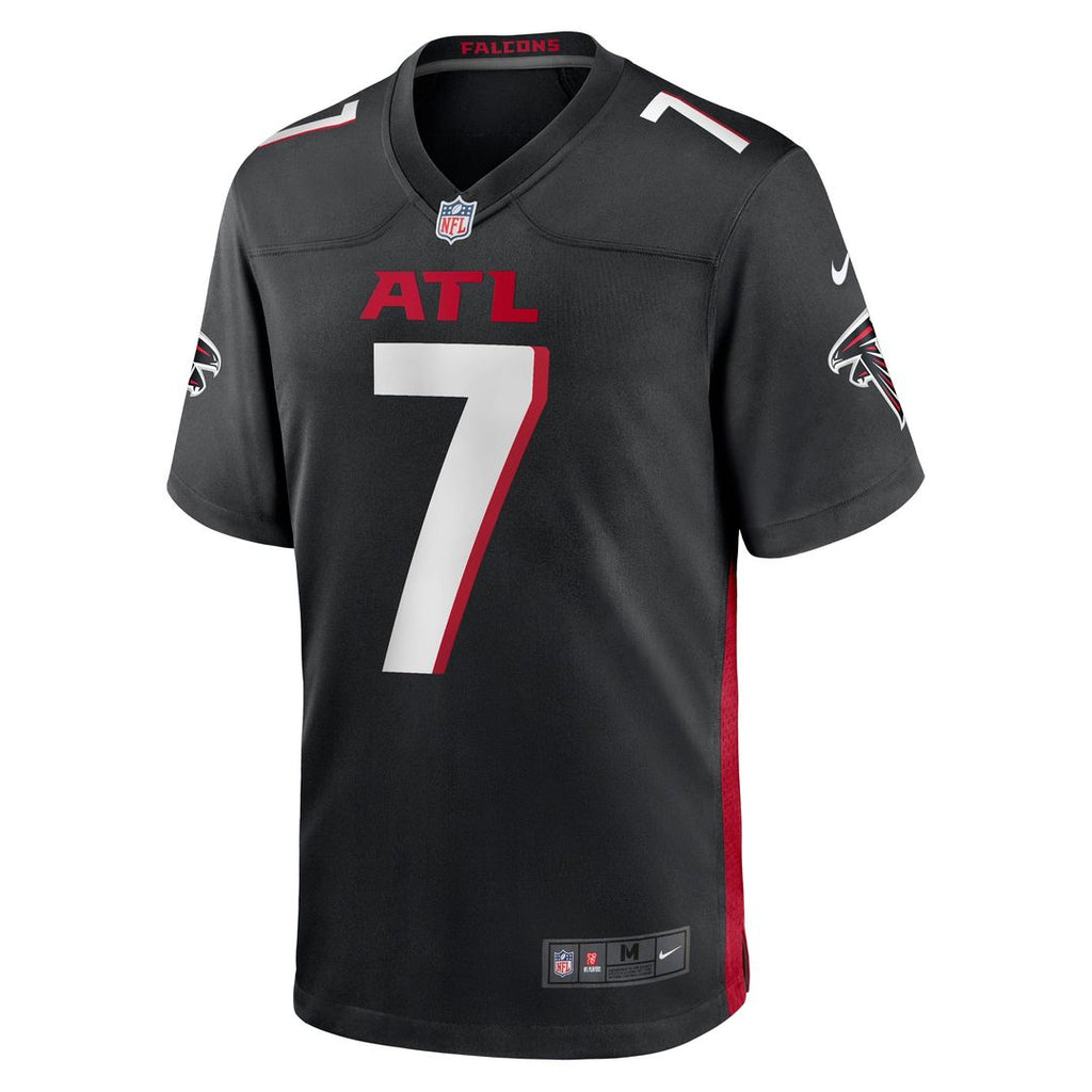 Bijan Robinson Atlanta Falcons Nike Youth Game Jersey - Black Official NFL Team Apparel Football Fan Gear