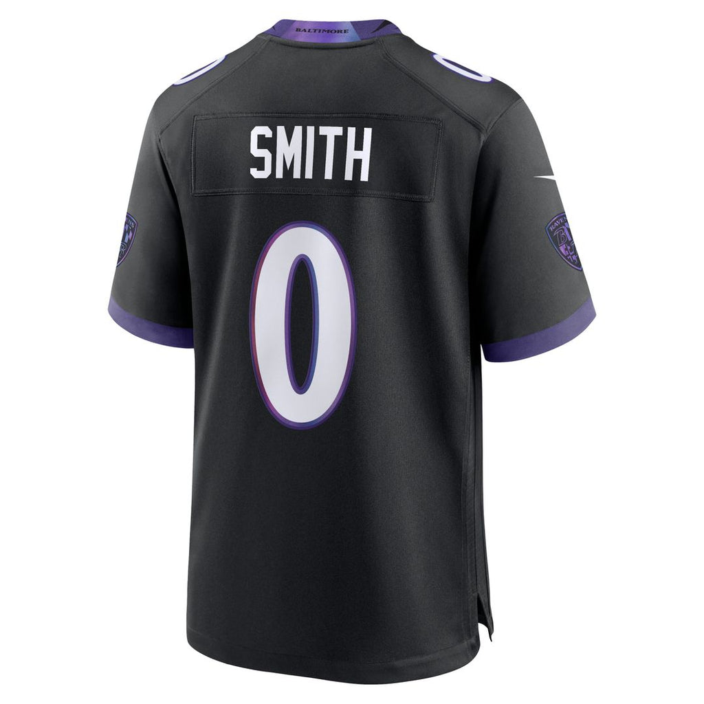 Roquan Smith Baltimore Ravens Nike Alternate Game Jersey - Black Official NFL Team Apparel Football Fan Gear