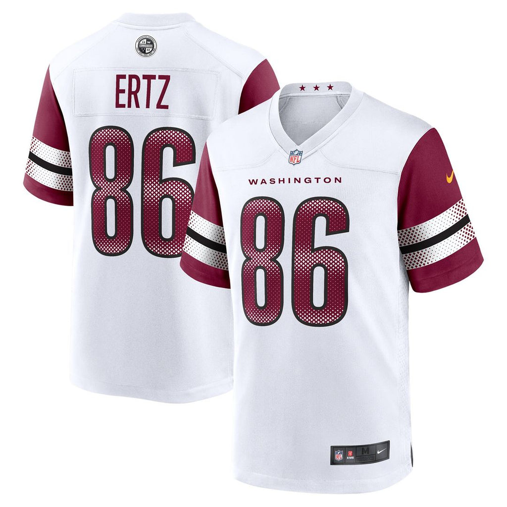 Zach Ertz Washington Commanders Nike Game Jersey - White Official NFL Team Apparel Football Fan Gear