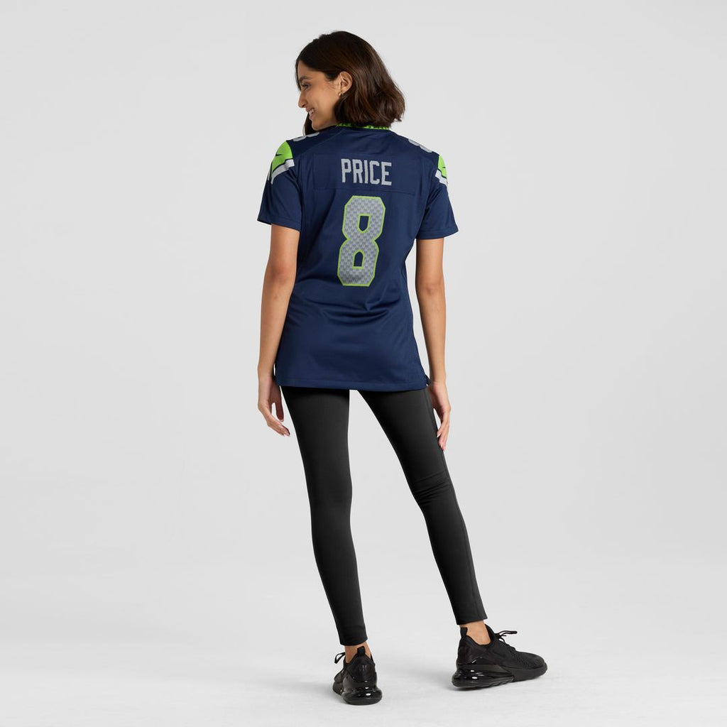Jadarian Price Seattle Seahawks Nike Women's Team Game Jersey - College Navy Official NFL Team Apparel Football Fan Gear