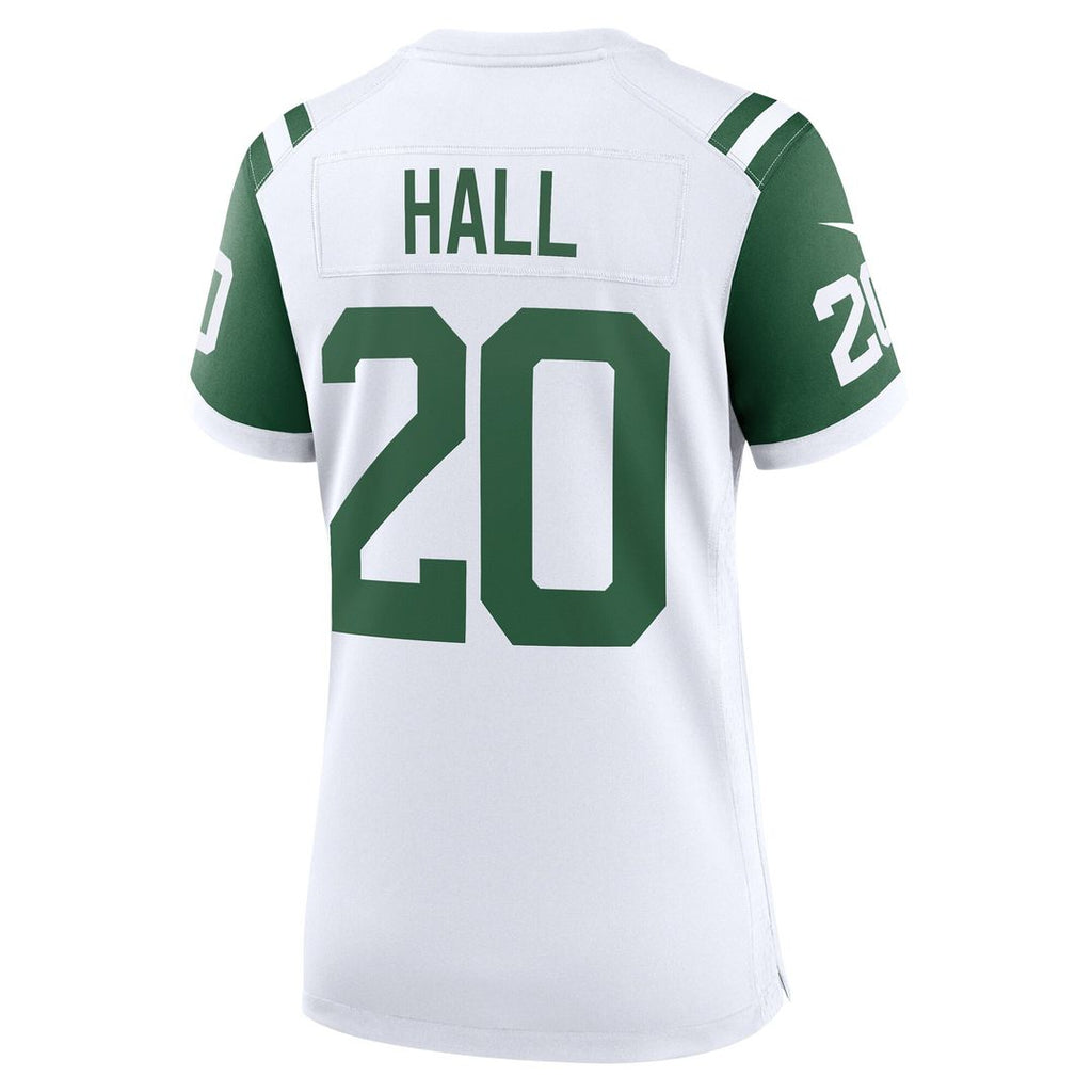 Breece Hall New York Jets Nike Women's Classic Alternate Game Jersey - White Official NFL Team Apparel Football Fan Gear