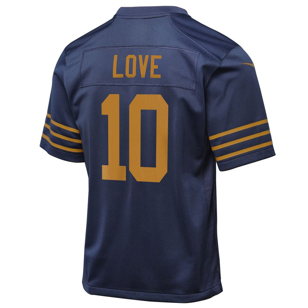 Jordan Love Green Bay Packers Nike Youth The 1923 Classic Game Jersey - Navy Official NFL Team Apparel Football Fan Gear