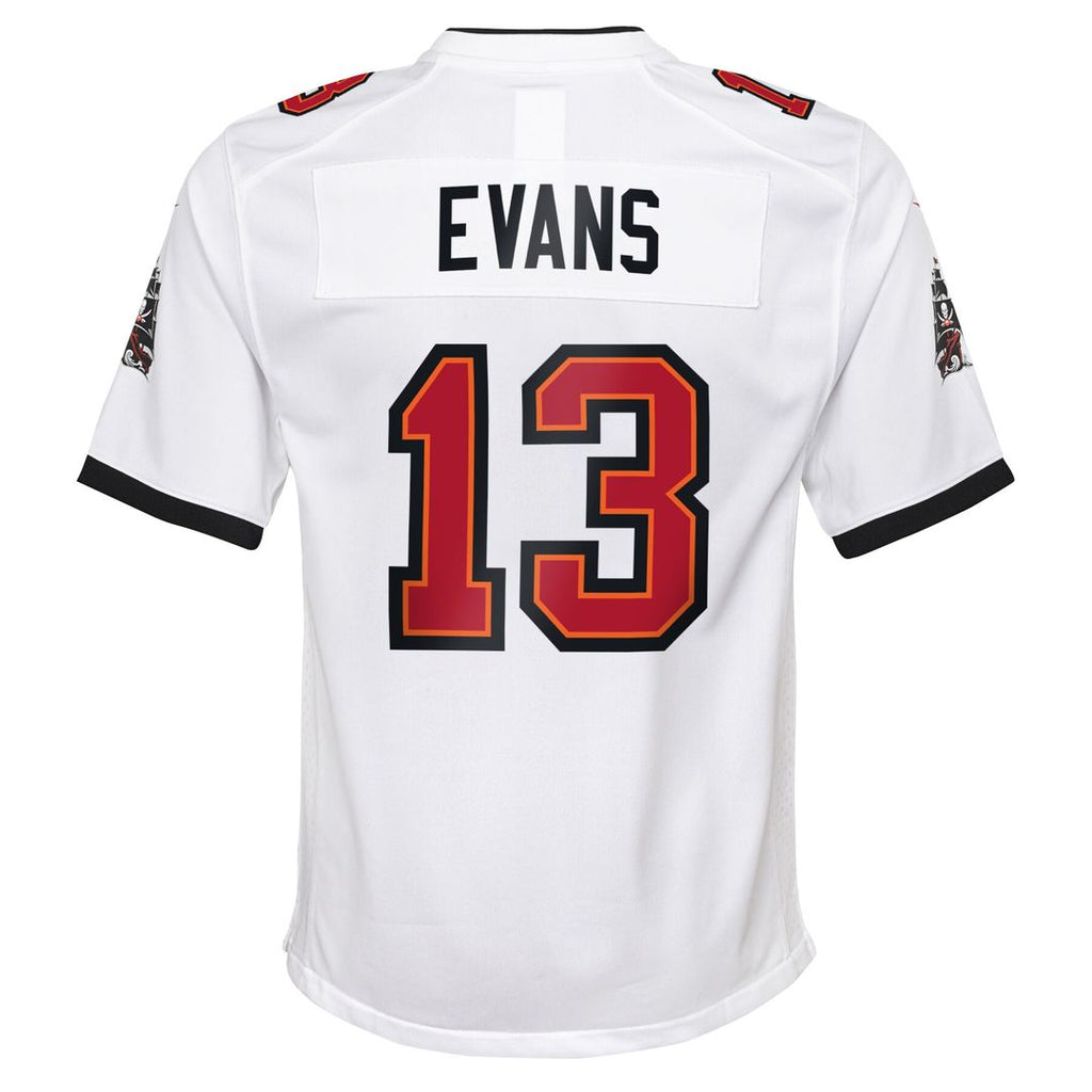 Mike Evans Tampa Bay Buccaneers Nike Youth Game Jersey - White Official NFL Team Apparel Football Fan Gear