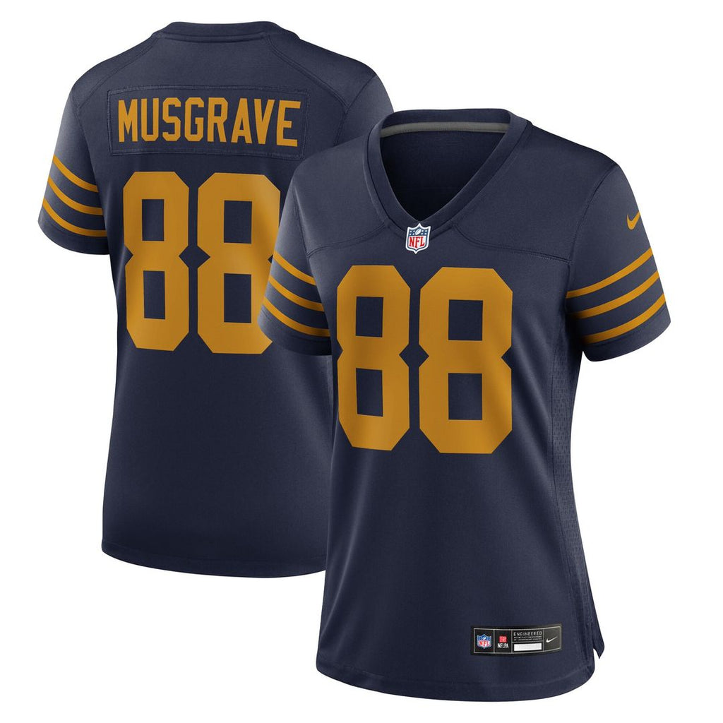 Luke Musgrave Green Bay Packers Nike Women's The 1923 Classic Game Jersey - Navy Official NFL Team Apparel Football Fan Gear