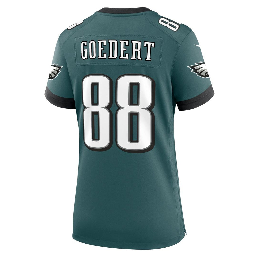 Dallas Goedert Philadelphia Eagles Nike Women's Team Game Jersey - Midnight Green Official NFL Team Apparel Football Fan Gear