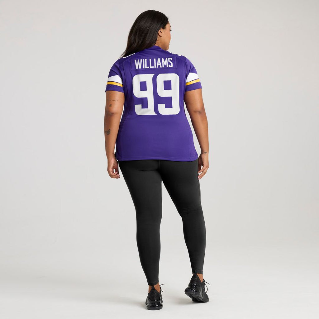Elijah Williams Minnesota Vikings Nike Women's Team Game Jersey - Purple Official NFL Team Apparel Football Fan Gear