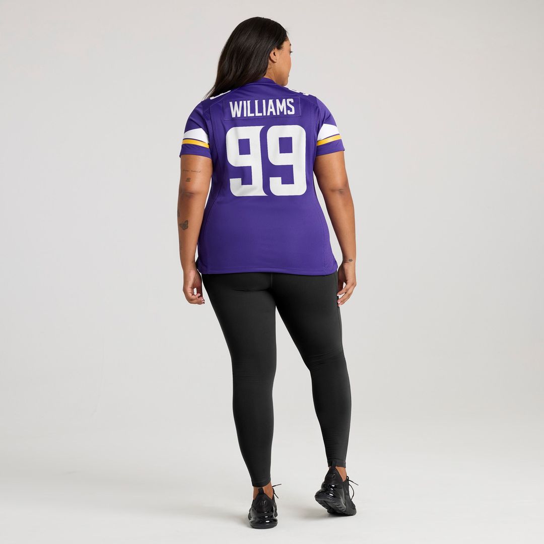 Elijah Williams Minnesota Vikings Nike Women's Team Game Jersey - Purple Official NFL Team Apparel Football Fan Gear