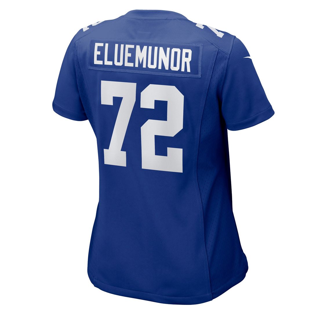 Jermaine Eluemunor New York Giants Nike Women's Game Jersey - Royal Official NFL Team Apparel Football Fan Gear