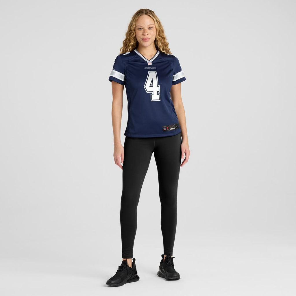 Dak Prescott Dallas Cowboys Nike Women's Alternate Game Jersey - White Official NFL Team Apparel Football Fan Gear