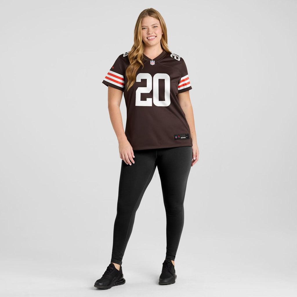Pierre Strong Jr. Cleveland Browns Nike Women's Team Game Jersey - Brown Official NFL Team Apparel Football Fan Gear