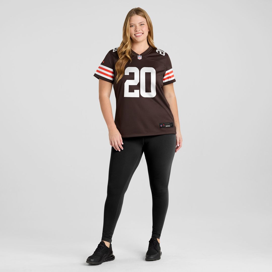 Pierre Strong Jr. Cleveland Browns Nike Women's Team Game Jersey - Brown Official NFL Team Apparel Football Fan Gear