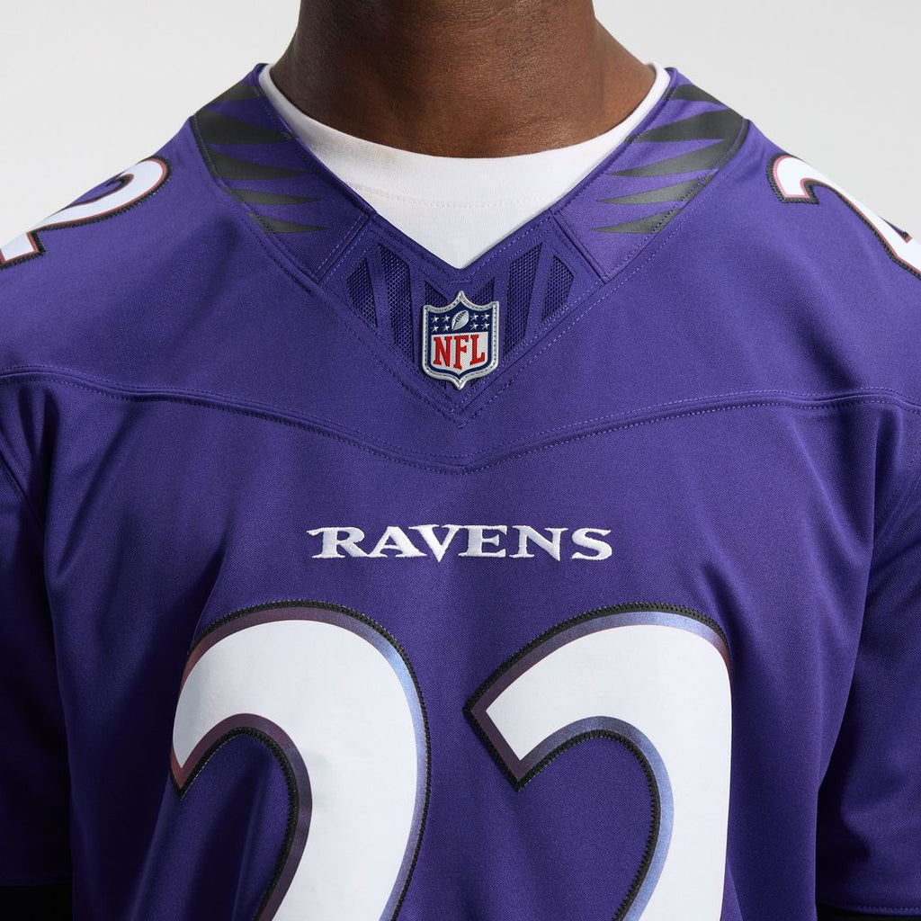 Derrick Henry Baltimore Ravens Nike Vapor F.U.S.E. Stitched Limited Jersey - White Official NFL Team Apparel Football Fan Gear