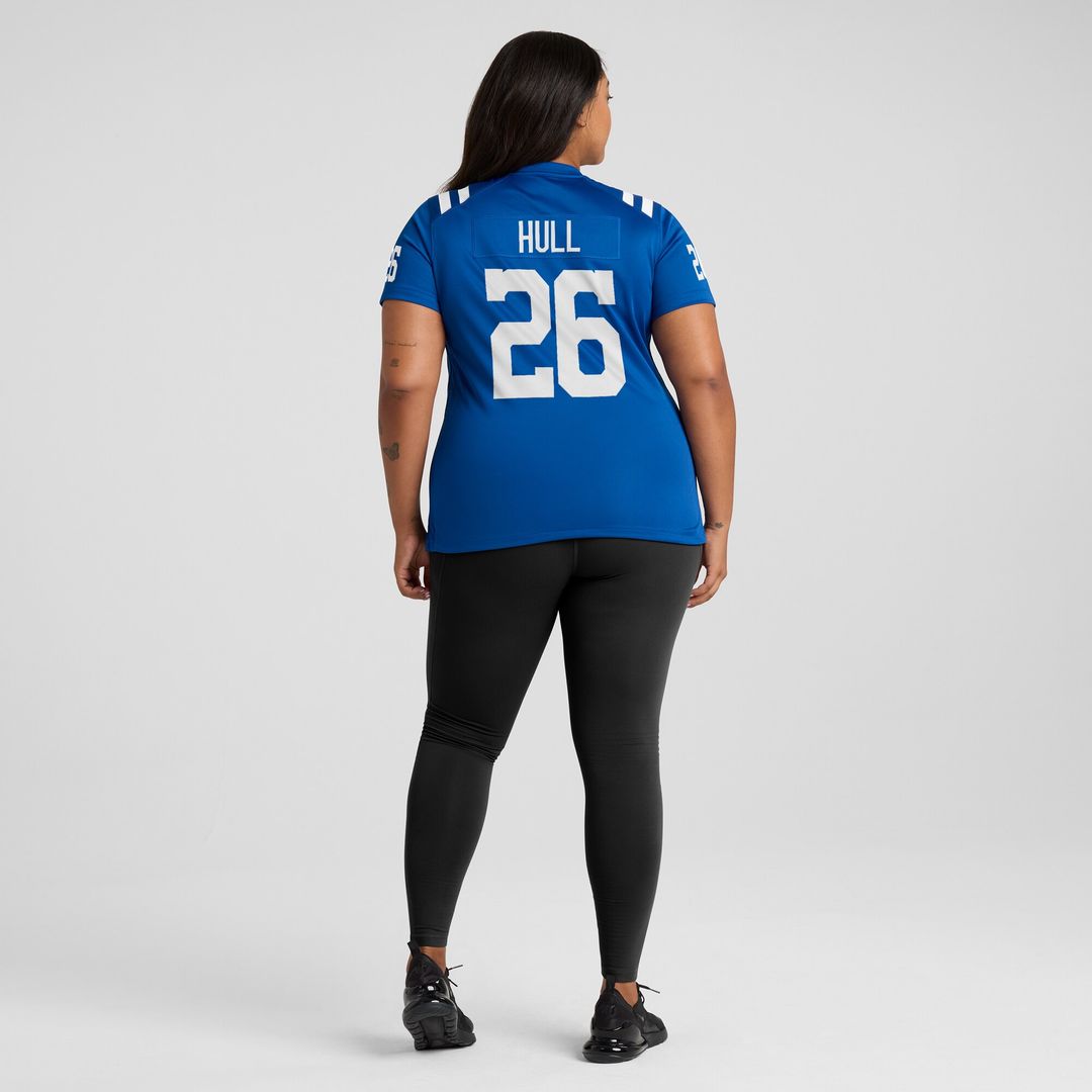 Evan Hull Indianapolis Colts Nike Women's Team Game Jersey - Royal Official NFL Team Apparel Football Fan Gear