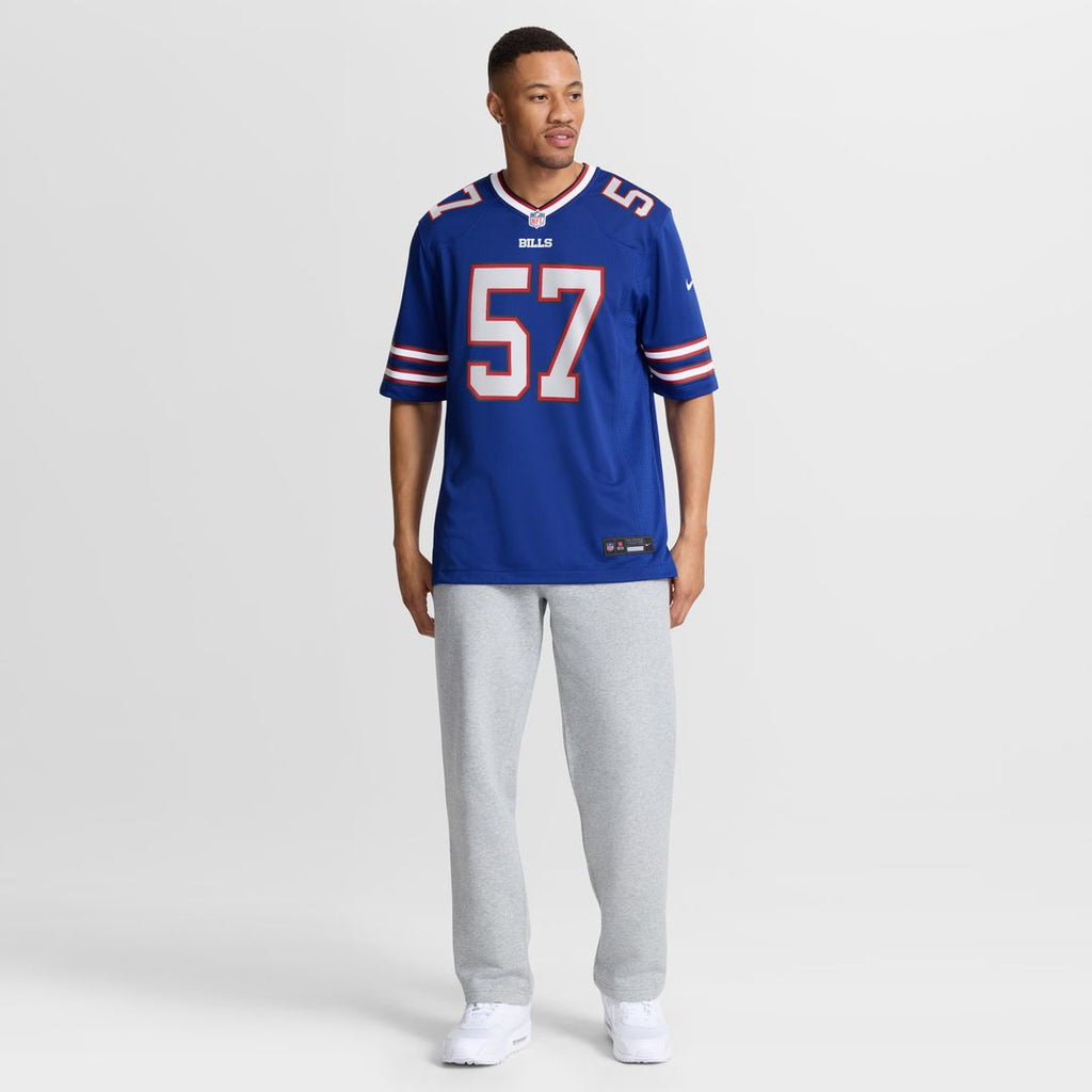 A.J. Epenesa Buffalo Bills Nike Game Player Jersey - Royal Official NFL Team Apparel Football Fan Gear