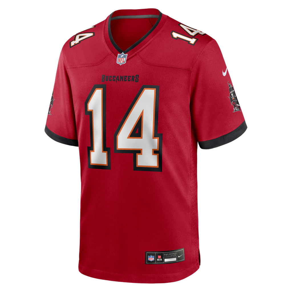 Brad Johnson Tampa Bay Buccaneers Nike Game Retired Player Jersey - Red Official NFL Team Apparel Football Fan Gear