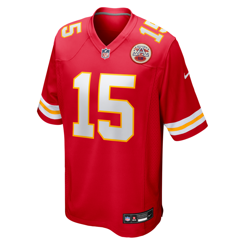 Patrick Mahomes Kansas City Chiefs Nike Game Jersey - Red Official NFL Team Apparel Football Fan Gear