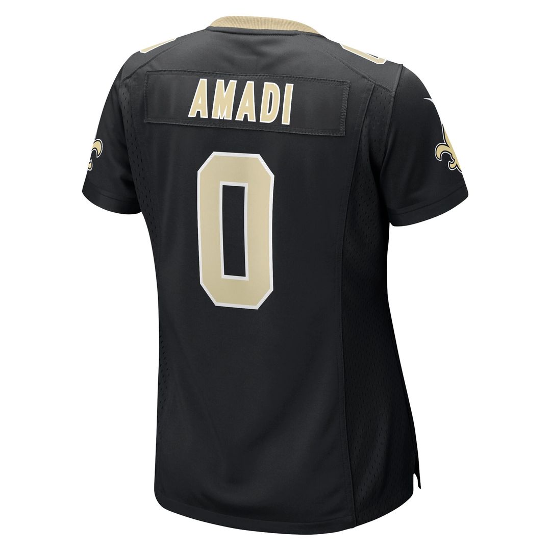 Ugo Amadi New Orleans Saints Nike Women's Team Game Jersey - Black Official NFL Team Apparel Football Fan Gear
