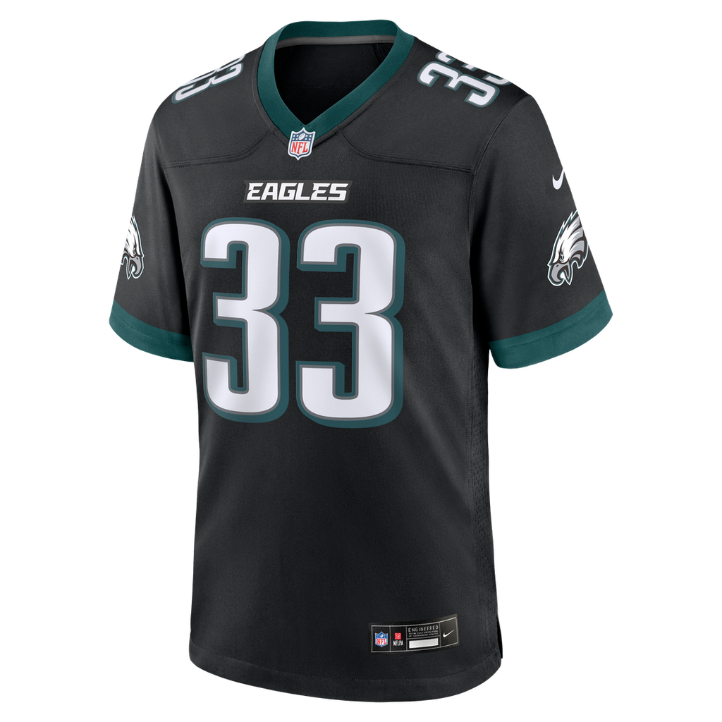 Cooper DeJean Philadelphia Eagles Nike Team Game Jersey - Midnight Green Official NFL Team Apparel Football Fan Gear
