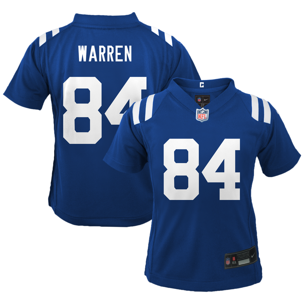 Tyler Warren Indianapolis Colts Nike Preschool Team Game Jersey - Royal Official NFL Team Apparel Football Fan Gear