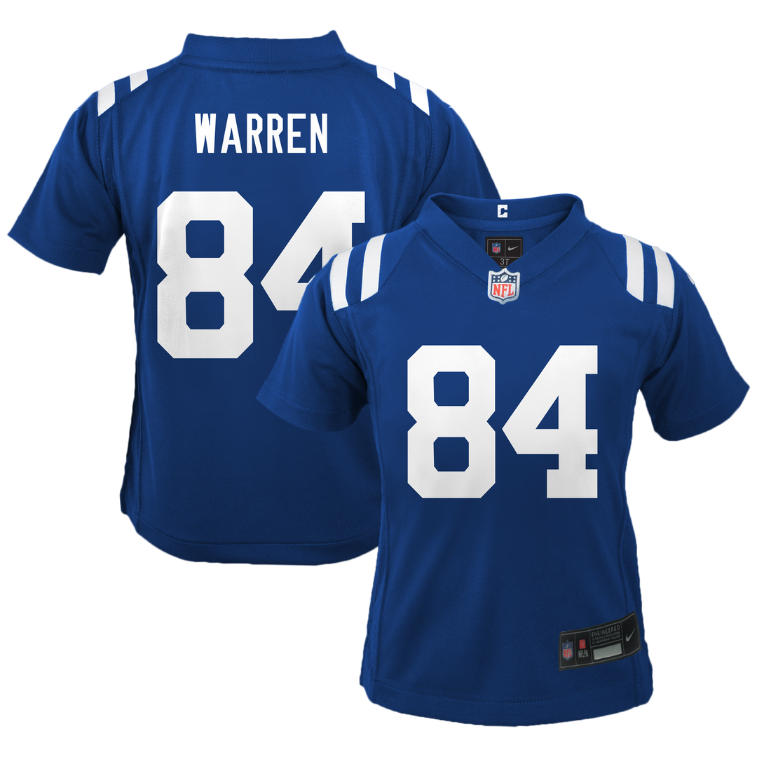 Tyler Warren Indianapolis Colts Nike Preschool Team Game Jersey - Royal Official NFL Team Apparel Football Fan Gear